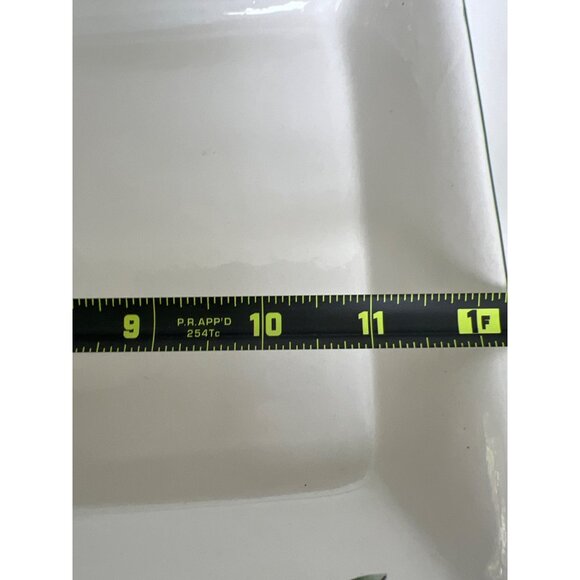 Citation Cades Cove Collection Rectangular Ceramic Baking Dish Apple & Floral - Picture 8 of 9